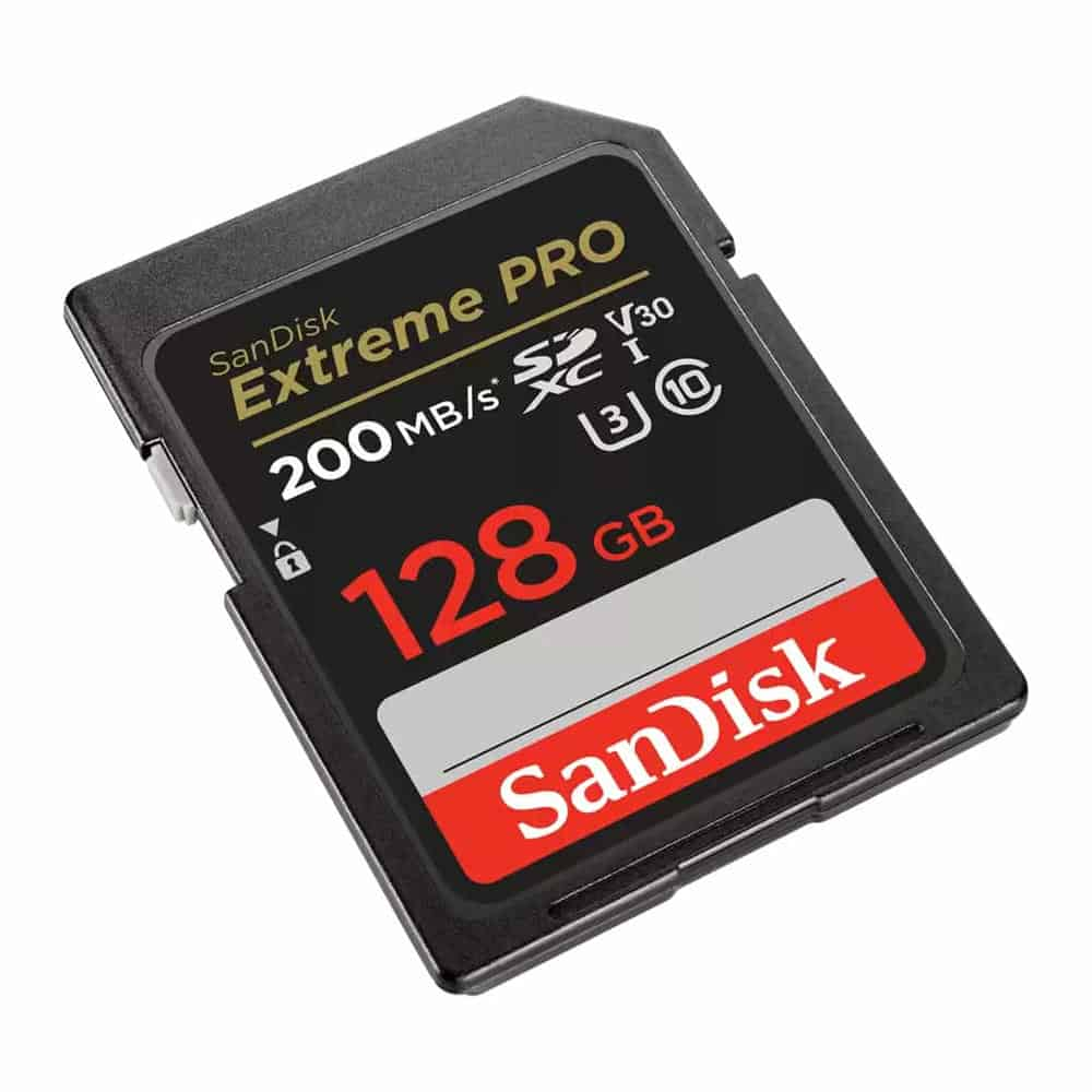 (image for) SanDisk Extreme Pro 128GB UHS-I SDXC Memory Card